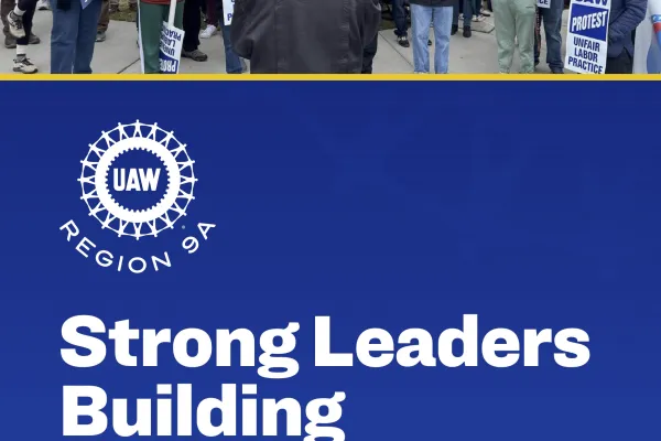 Strong Leaders Building Strong Locals in Region 9A