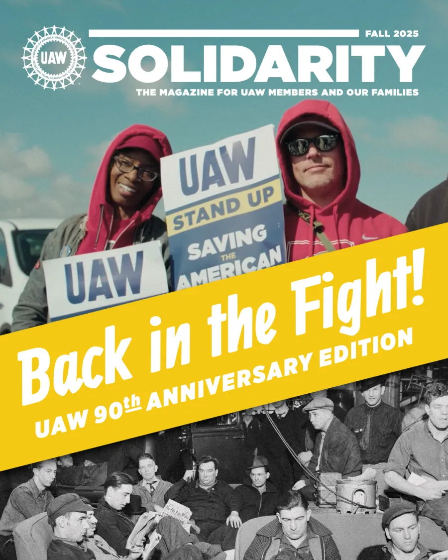 UAW Solidarity Magazine Fall 2025